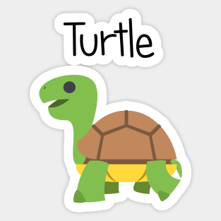 Turtle the Turtle Sticker